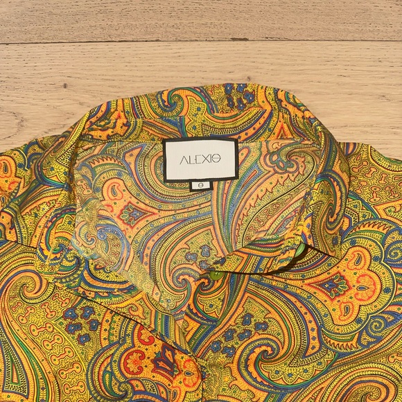 Alexis Zamata mini dress with sleeve gently worn size small - Picture 6 of 9